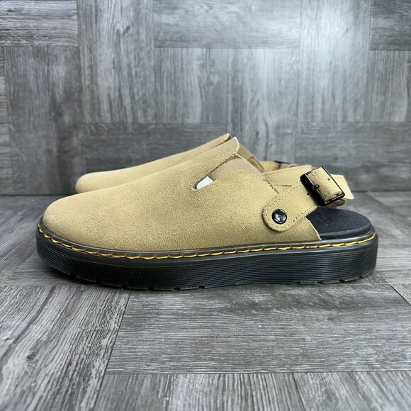 Dr. Marten's Carlson Men's size 10 Savannah Tan Sling Back Mule - Picture 7 of 9